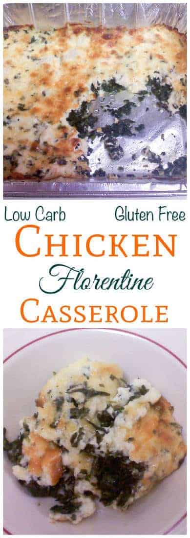 Easy Chicken Florentine Casserole | Low Carb Yum