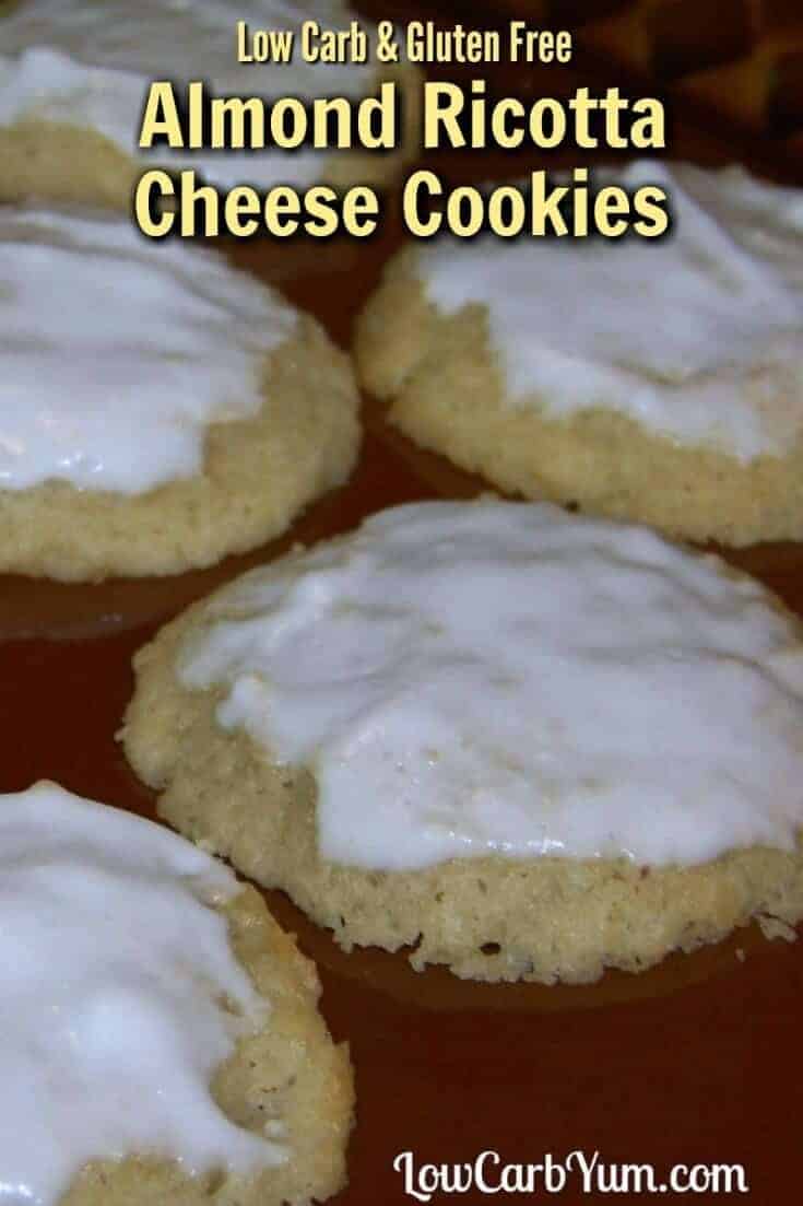 Almond Ricotta Cheese Cookies Gluten Free Low Carb Yum