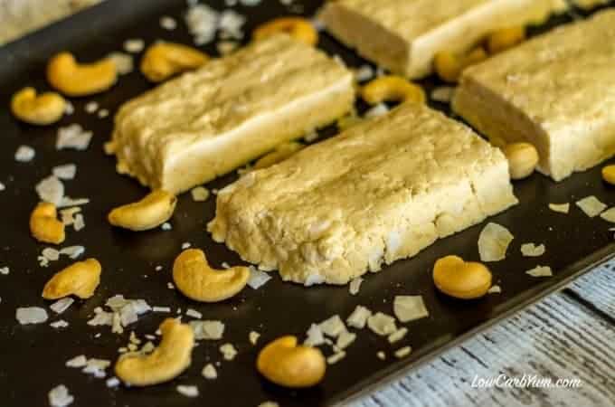chewy coconut cashew quest bar recipe