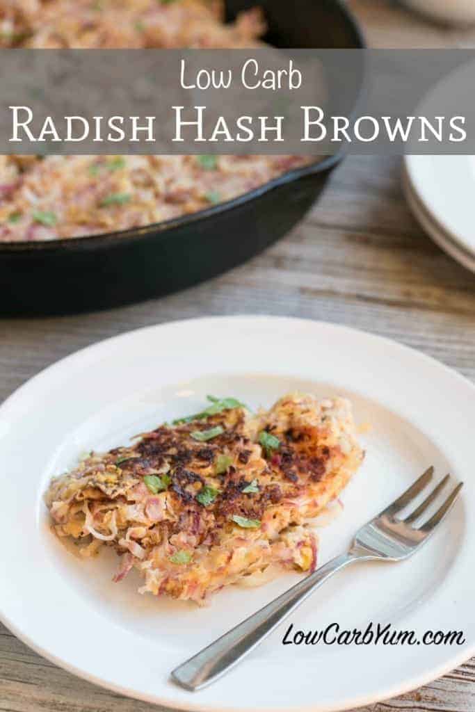 Low Carb Radish Hash Browns Low Carb Yum