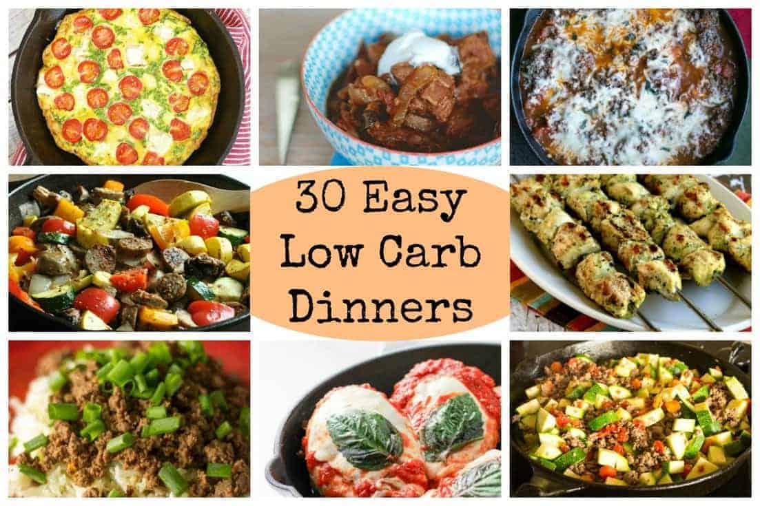 30 Easy Low Carb Dinners For Busy Days Low Carb Yum