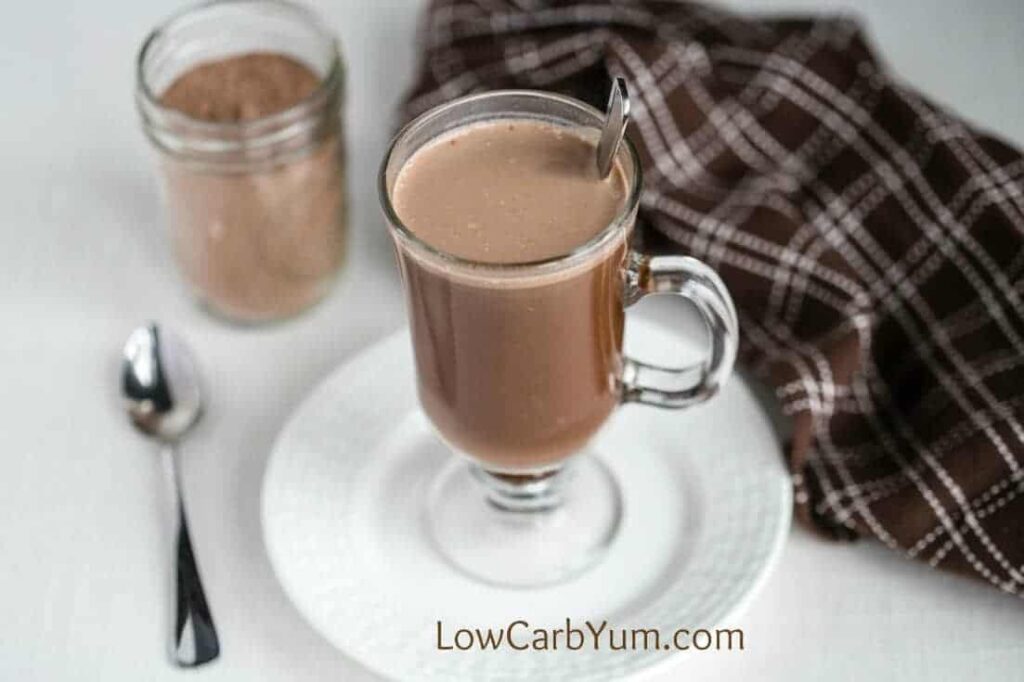 Homemade Instant Hot Chocolate Mix Recipe Dairy Free Low Carb Yum
