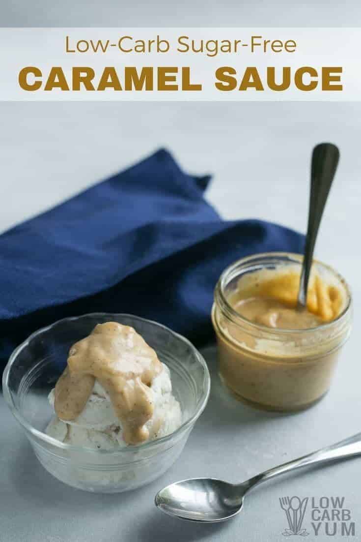 sugar free caramel sauce recipe – low carb