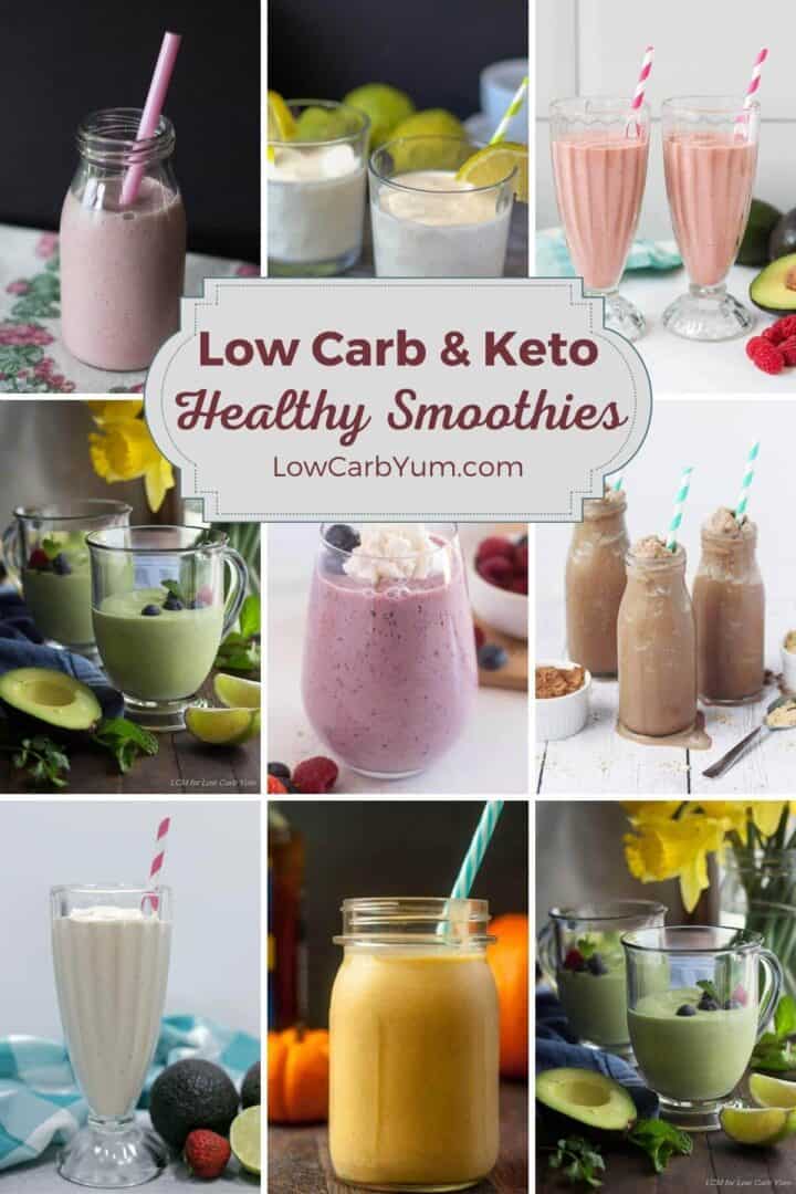 20 Deliciously Healthy Low Carb Smoothies Low Carb Yum