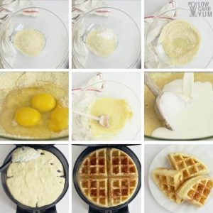 Keto Almond Flour Waffles (Low Carb, Gluten Free) - Low Carb Yum
