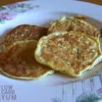 Carbquik low carb zucchini pancakes