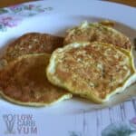 Low Carb Zucchini Pancakes – Gluten Free Option