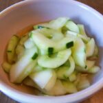 Japanese Cucumber Sunomono Salad