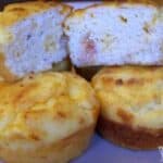 Low carb bacon egg and cheese muffins