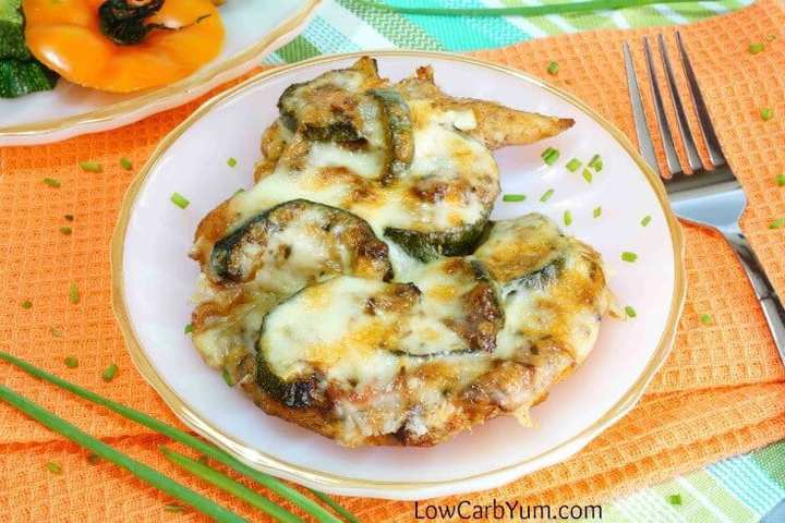 Baked Chicken And Zucchini Casserole Featured