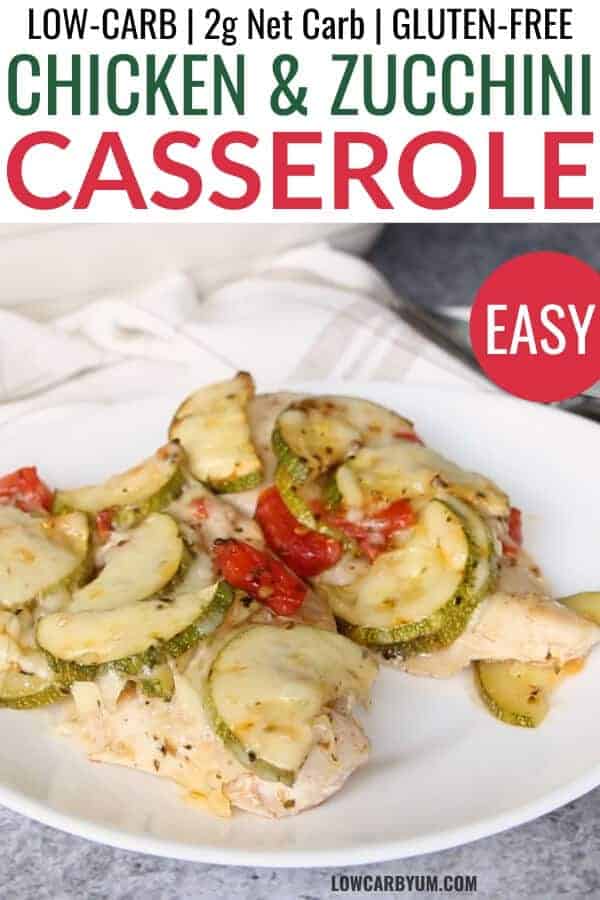 chicken zucchini casserole recipe