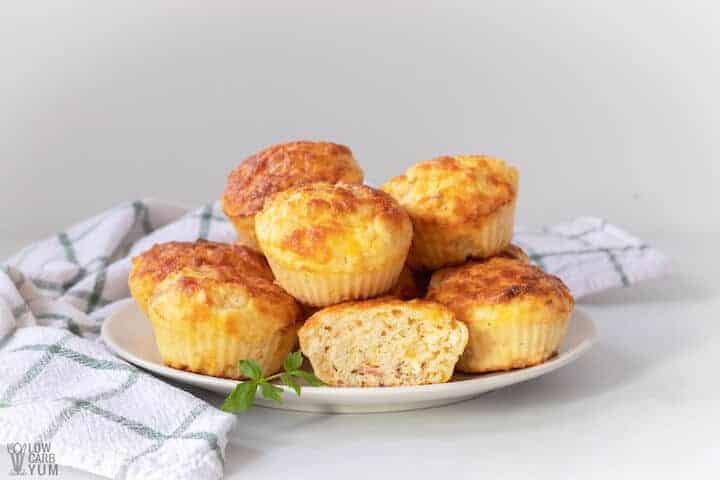 Keto Breakfast Muffins with Cottage Cheese - Low Carb Yum