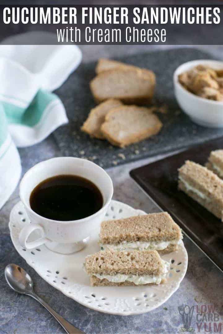 cucumber cream cheese sandwiches recipe