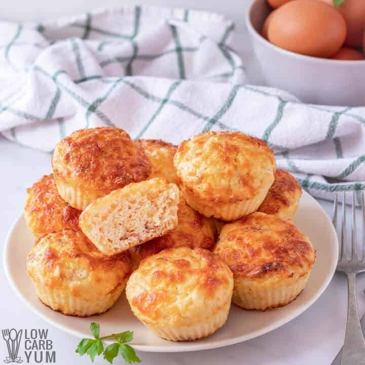 Keto Breakfast Muffins with Cottage Cheese | Low Carb Yum