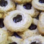 Low carb almond flour gluten free thumbprint cookies featured