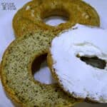 Low carb bagel recipe slices cream cheese