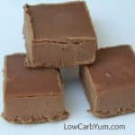 Low carb chocolate fudge squares