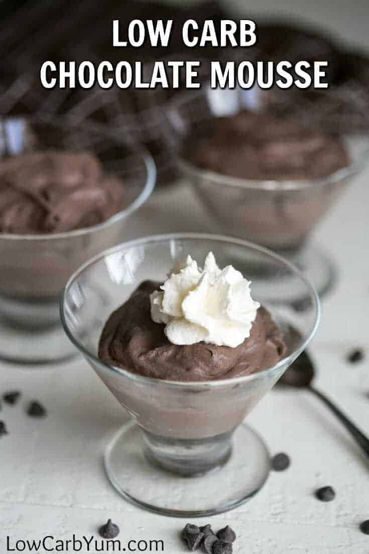 low carb chocolate mousse recipe