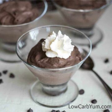 Low carb chocolate mousse recipe