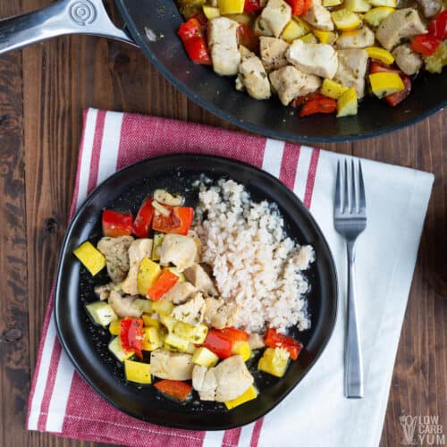 Chicken Stir Fry without Soy Sauce Low Carb Yum