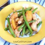 Chicken Green Bean Stir Fry with Tomatoes