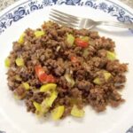 Easy Hamburger Squash Casserole in a Skillet