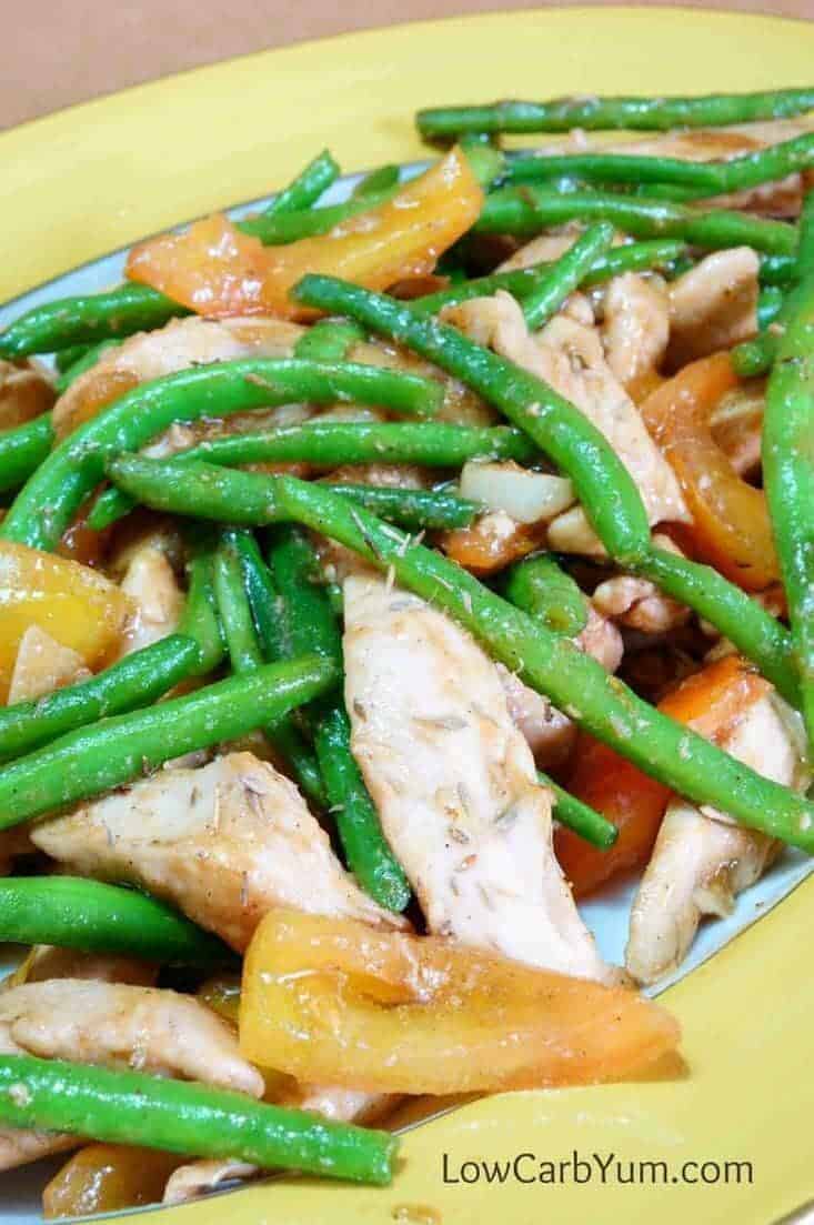 Chicken breast green bean stir fry dinner recipes