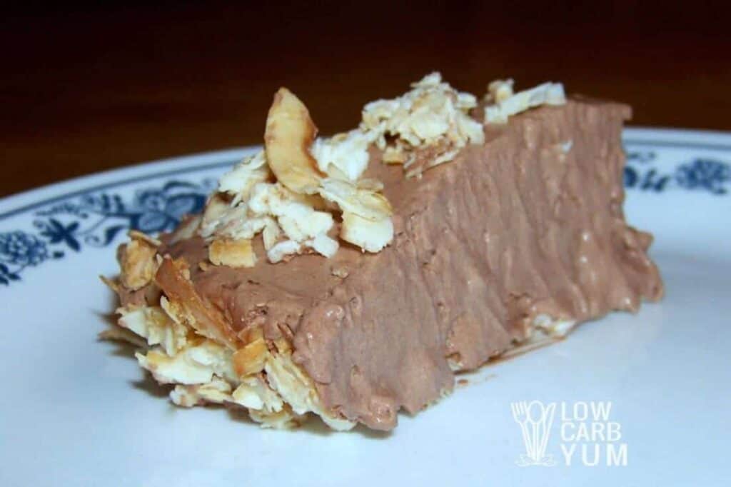 Coconut Pie Crust for an Easy Keto Chocolate Dessert Low Carb Yum