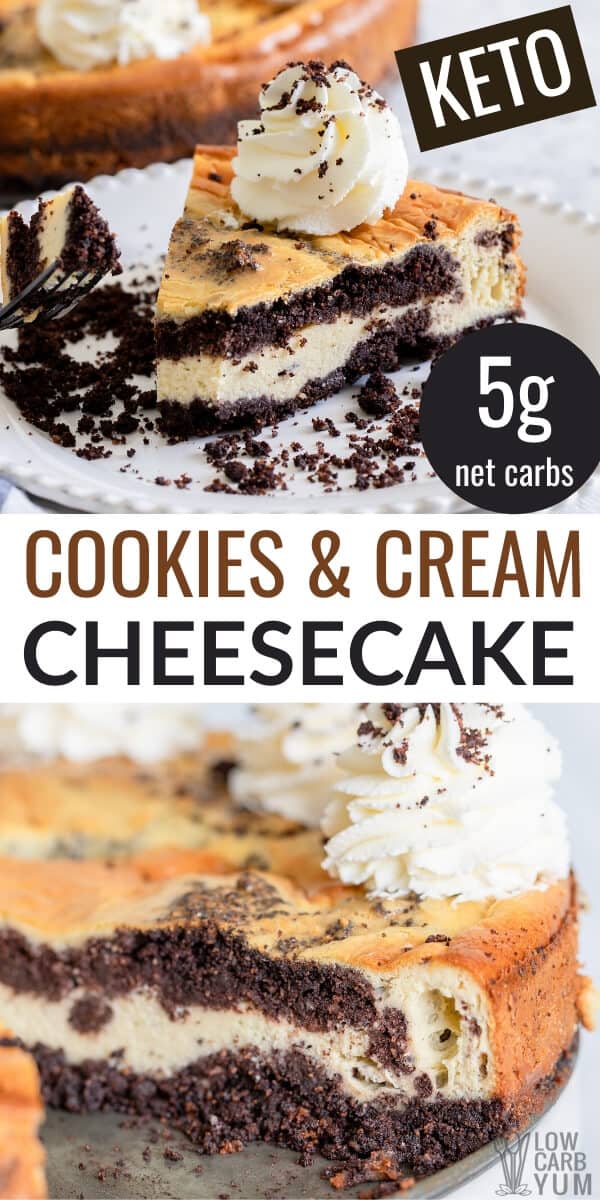 keto cookies and cream cheesecake recipe