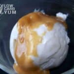 Peanut butter ice cream topping featured