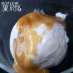 Low Carb Peanut Butter Ice Cream Topping
