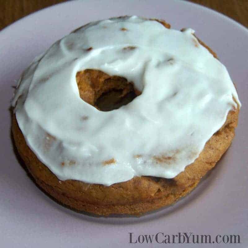 Low carb gluten free pumpkin donuts