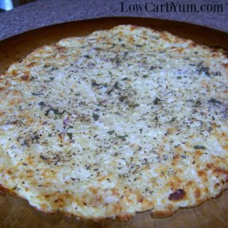 Low Carb Cauliflower Pizza Crust – Gluten Free