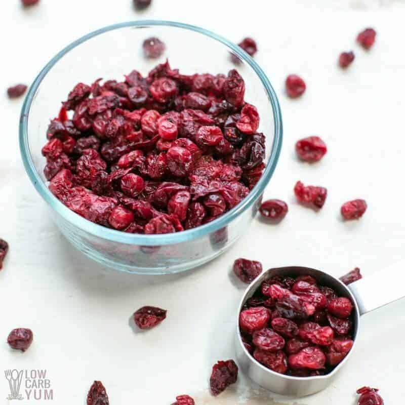 Sugar Free Dried Cranberries Recipe Stevia Sweetened Low Carb Yum