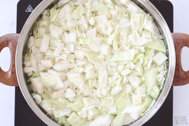 Keto Hamburger Cabbage Casserole Recipe - Low Carb Yum