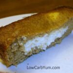 Low carb gluten free cream cheese filled pumpkin bread