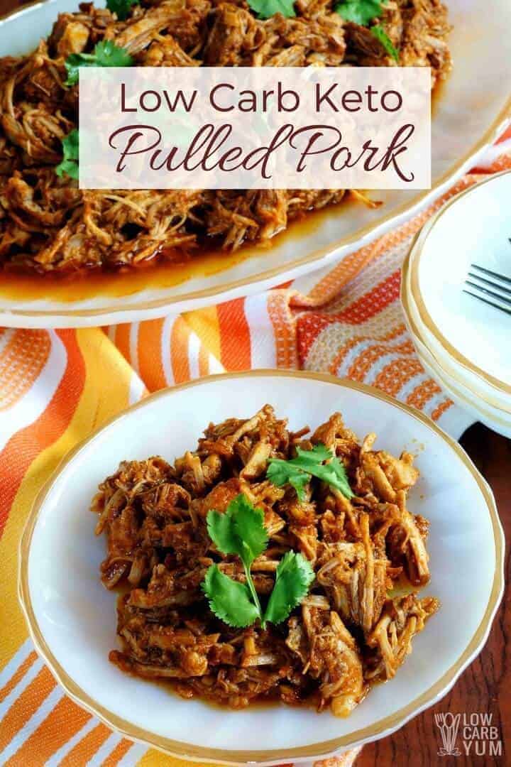 Low Carb Pulled Pork Recipe - No Sugar Added | Low Carb Yum