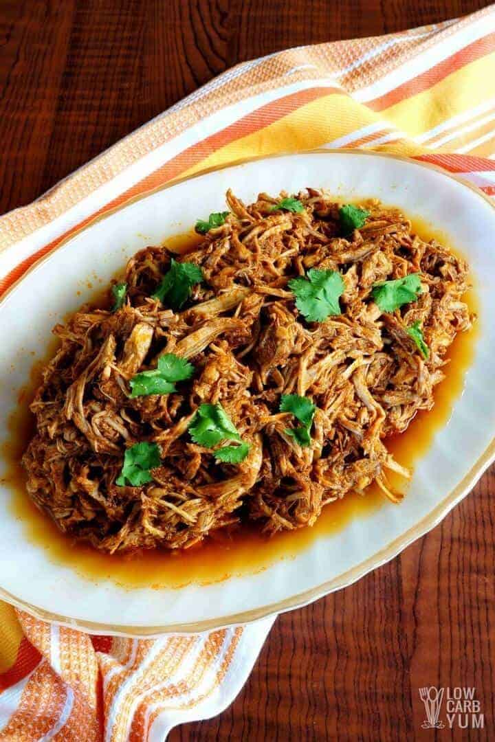 Keto low carb pulled pork recipe