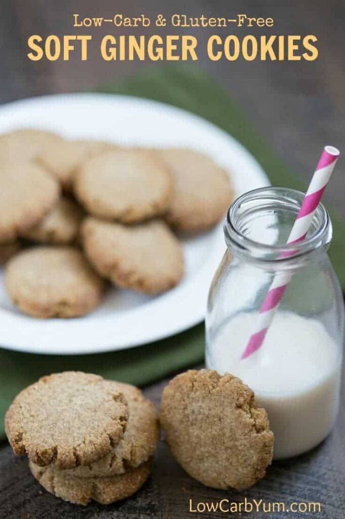 Gluten free soft ginger cookies