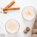 sugar free keto eggnog featured image