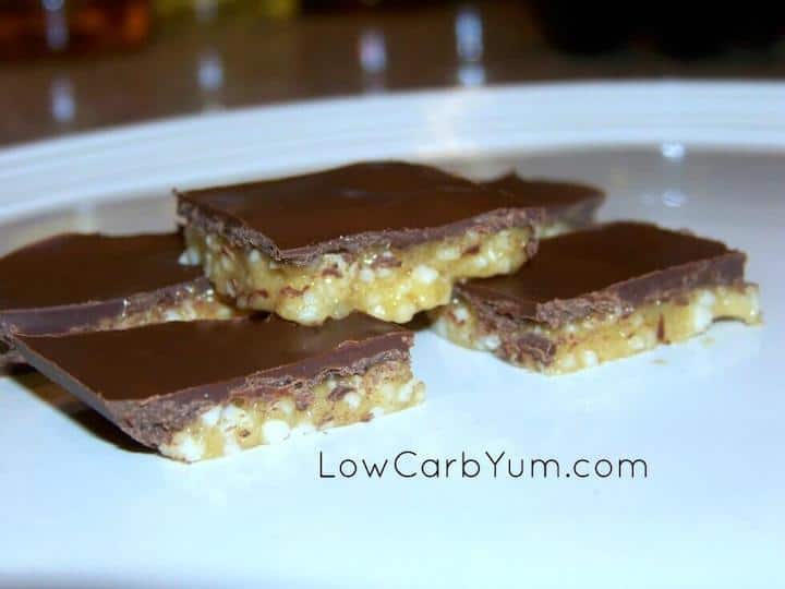 Sugar free Snickers bar recipe