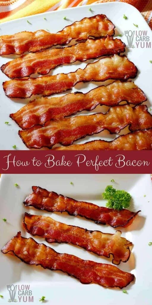 Baking bacon