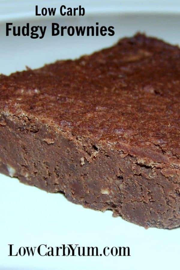 Fudgy Low Carb Black Bean Brownies (GlutenFree) Low Carb Yum