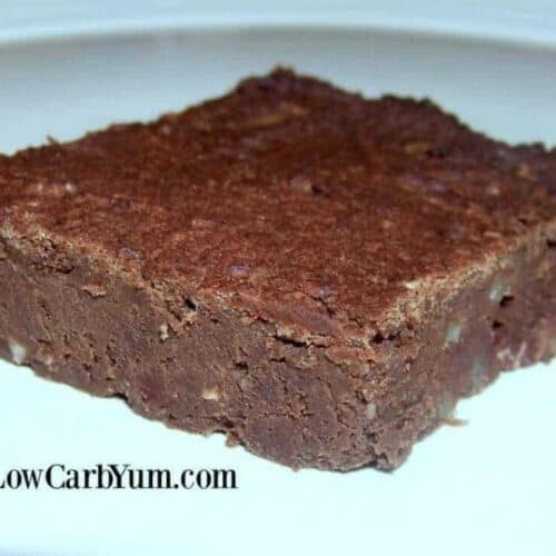 Fudgy Low Carb Black Bean Brownies (GlutenFree) Low Carb Yum