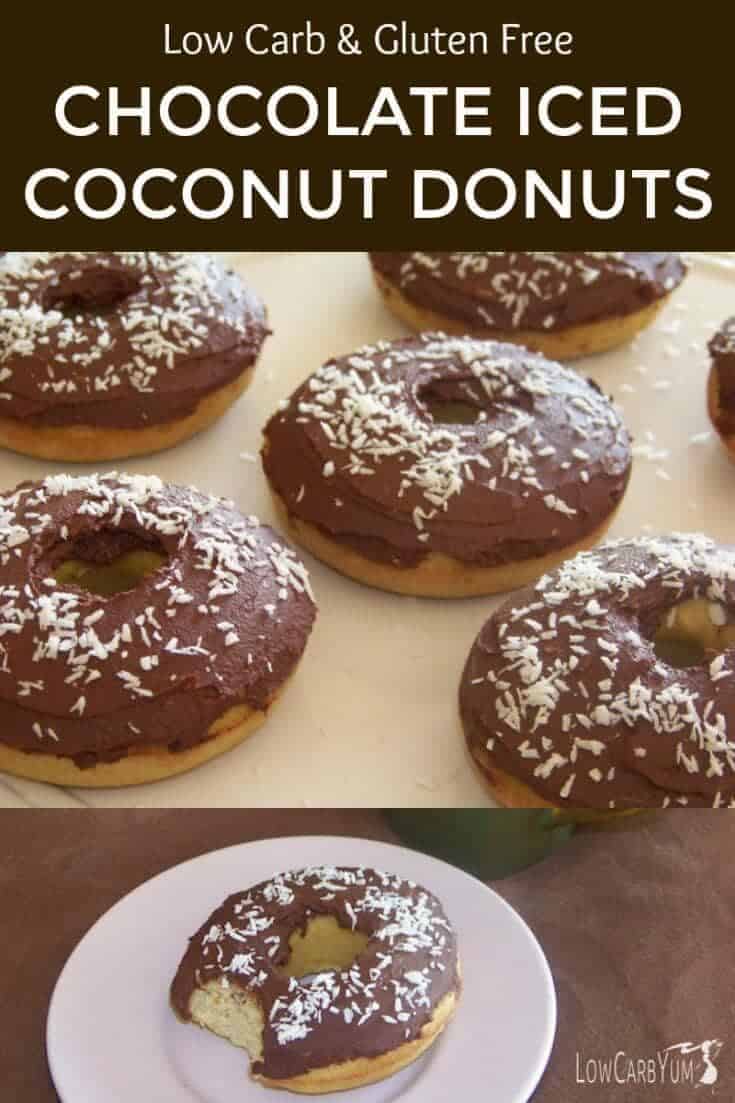 Low carb coconut donuts