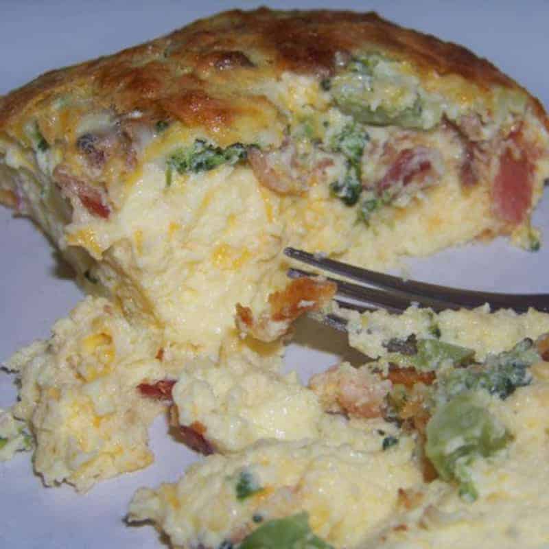 Broccoli Bacon Egg Casserole Low Carb Yum