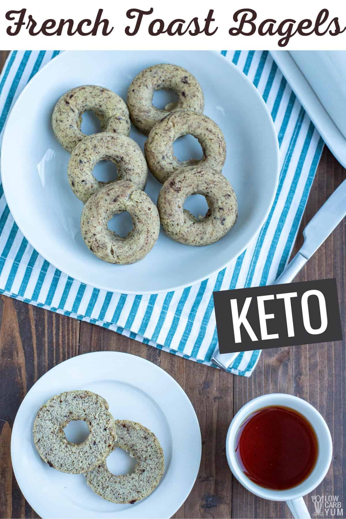 GlutenFree French Toast Bagel Recipe Low Carb Yum