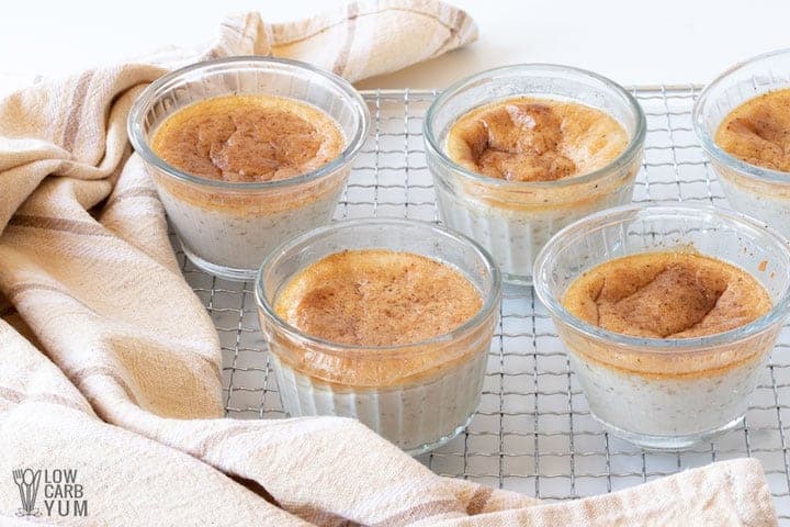 low carb custard