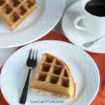 Paleo coconut flour waffles - Belgian style