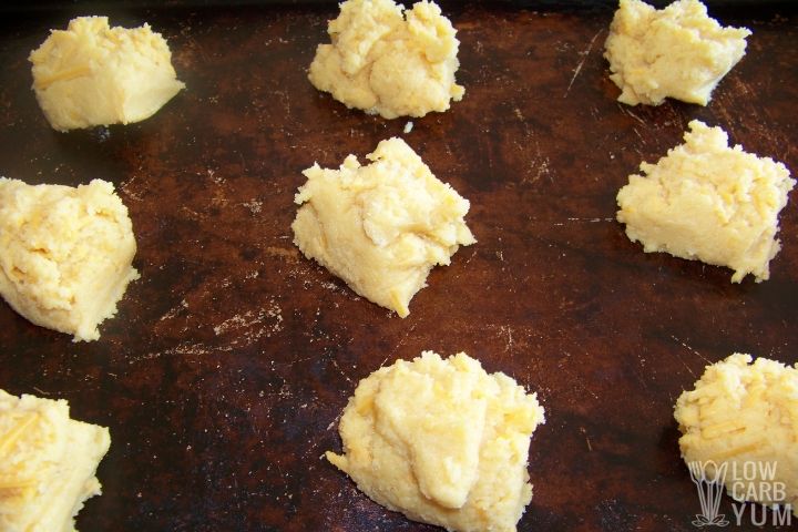 keto biscuits uncooked